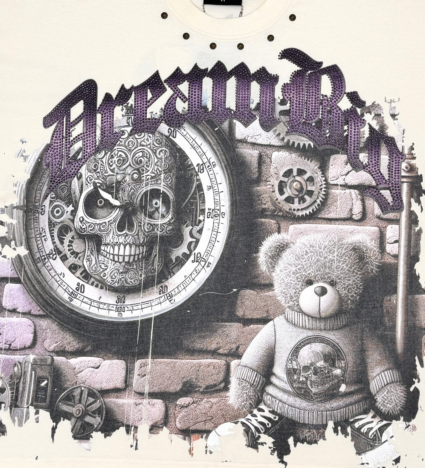 Stray dream big wide & crop fit tee