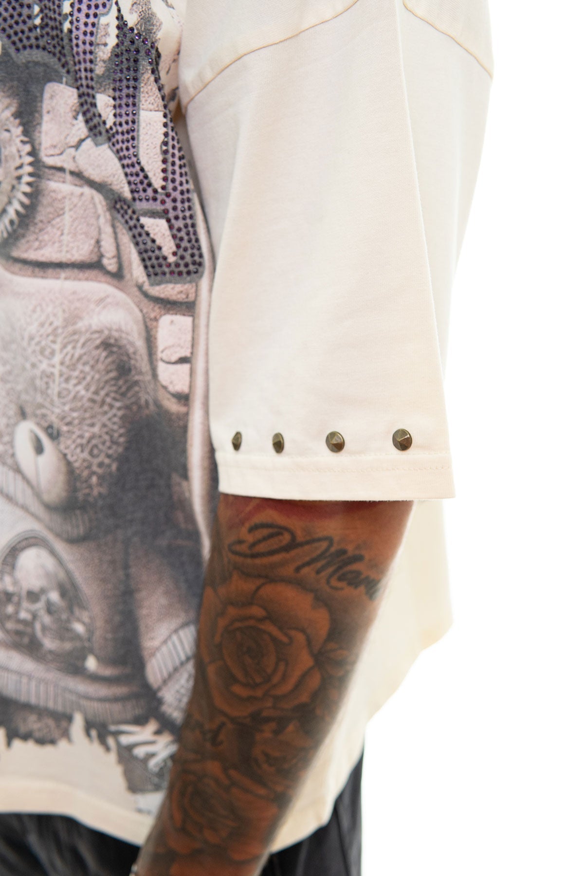 Stray dream big wide & crop fit tee Natural by Stray - 4