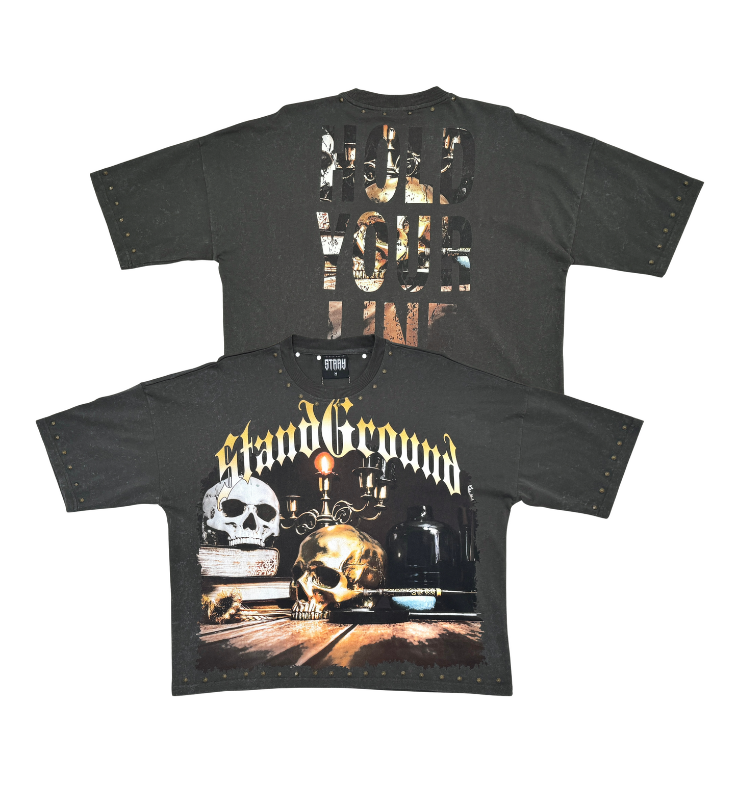 Stray stand ground wide & crop fit tee