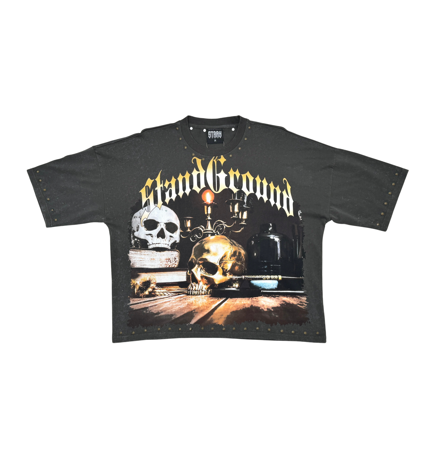 Stray stand ground wide & crop fit tee