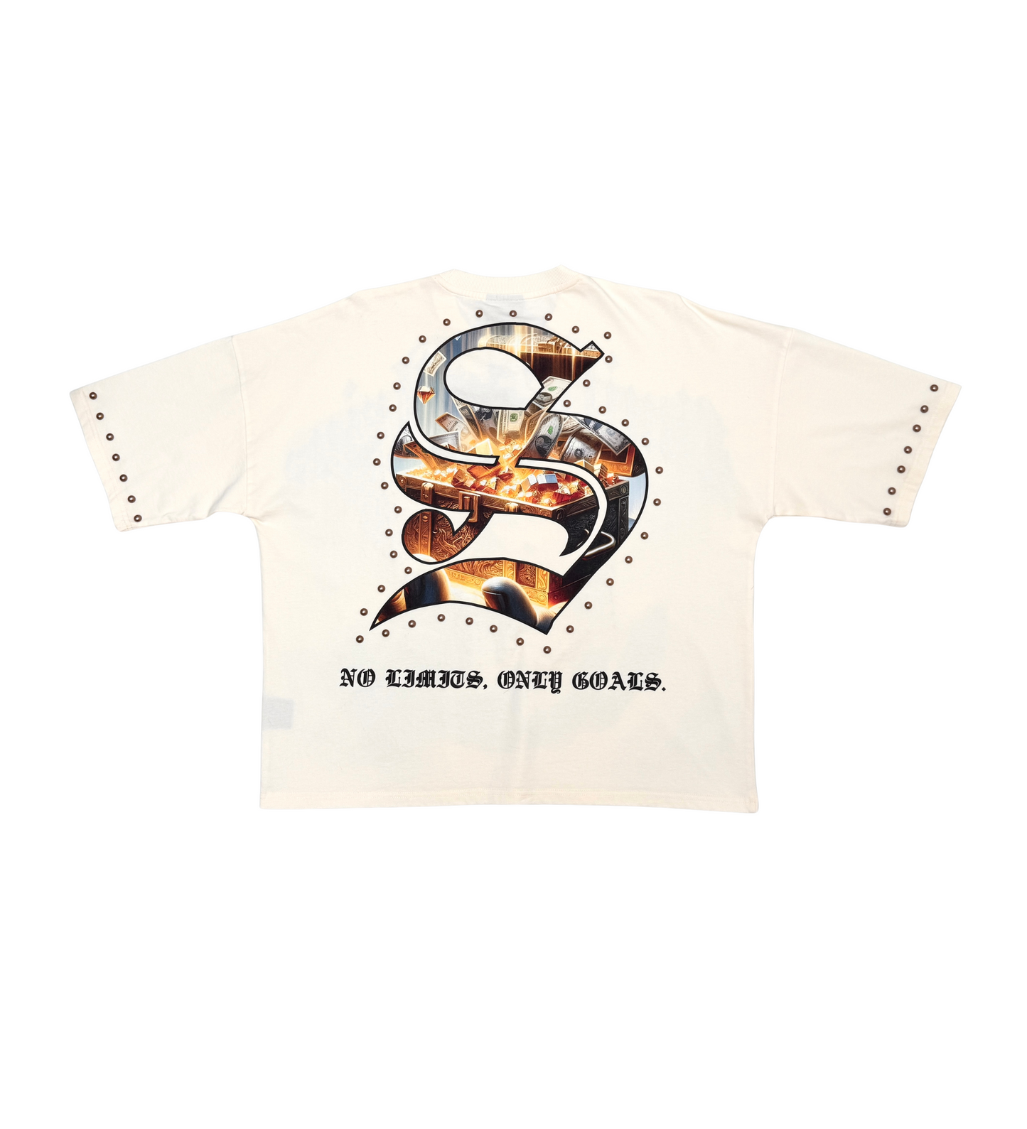 Stray treasure chest wide & crop fit tee