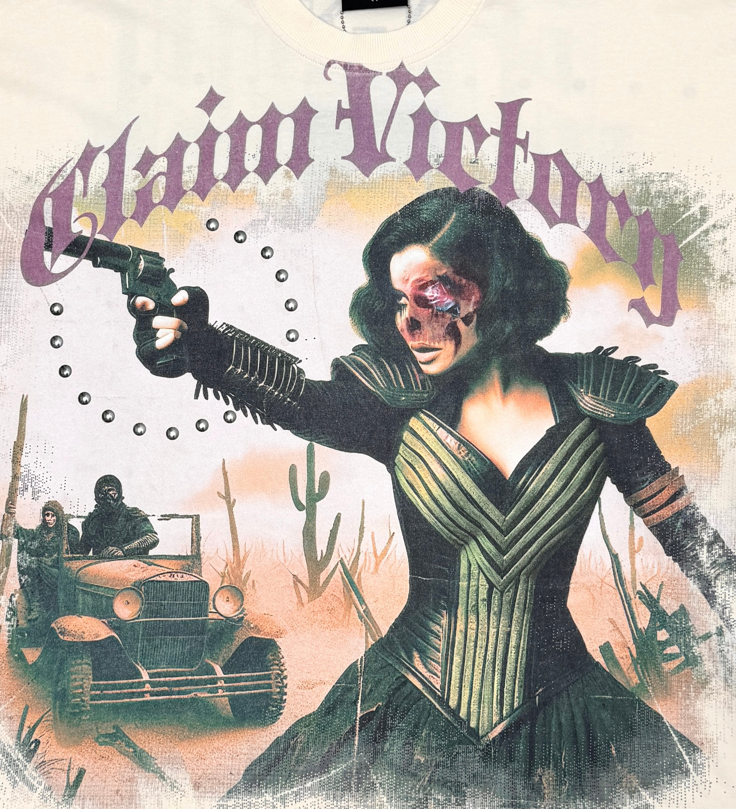 Stray claim victory wide & crop fit tee