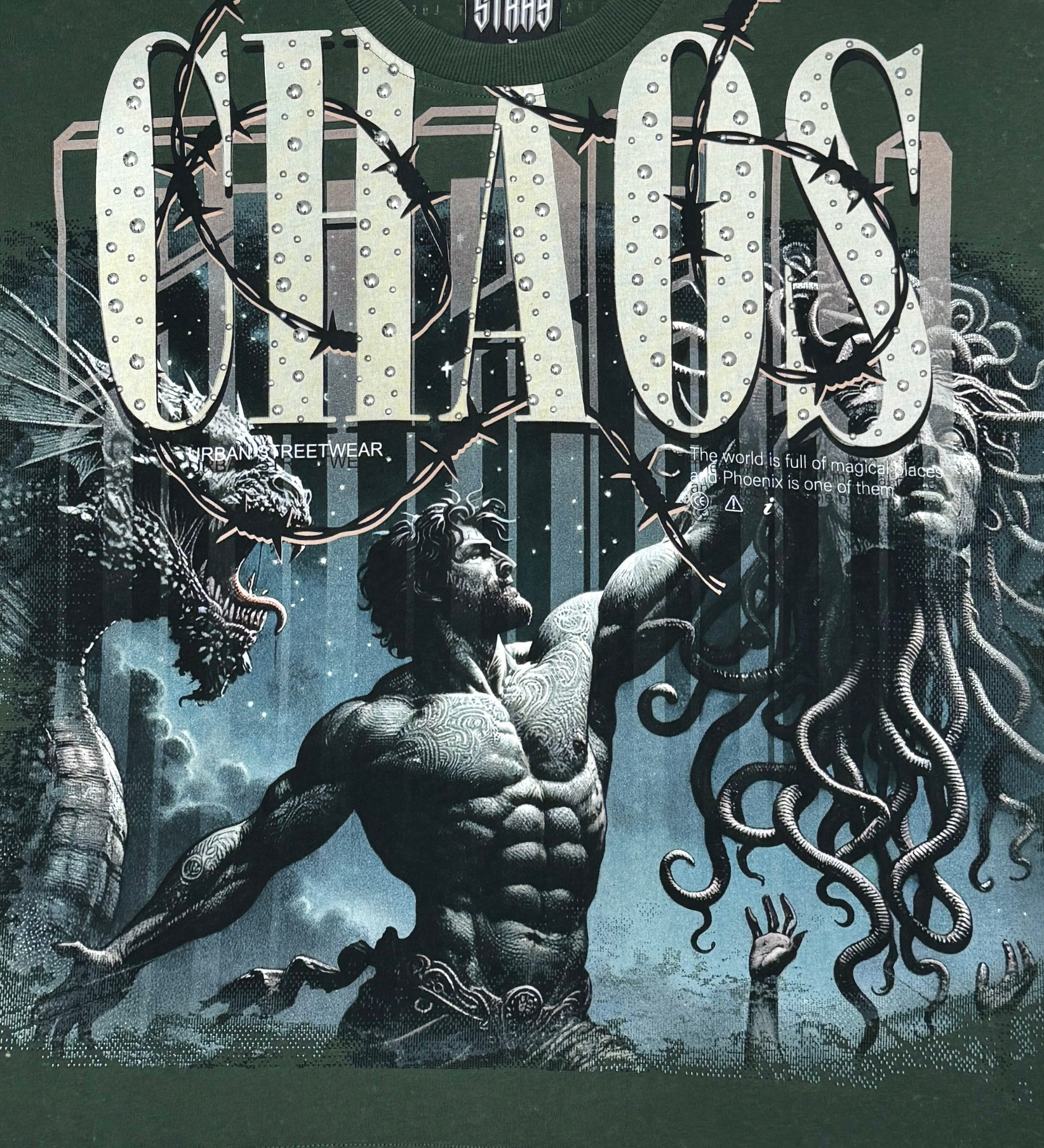 Stray chaos 3/4 sleeve tee