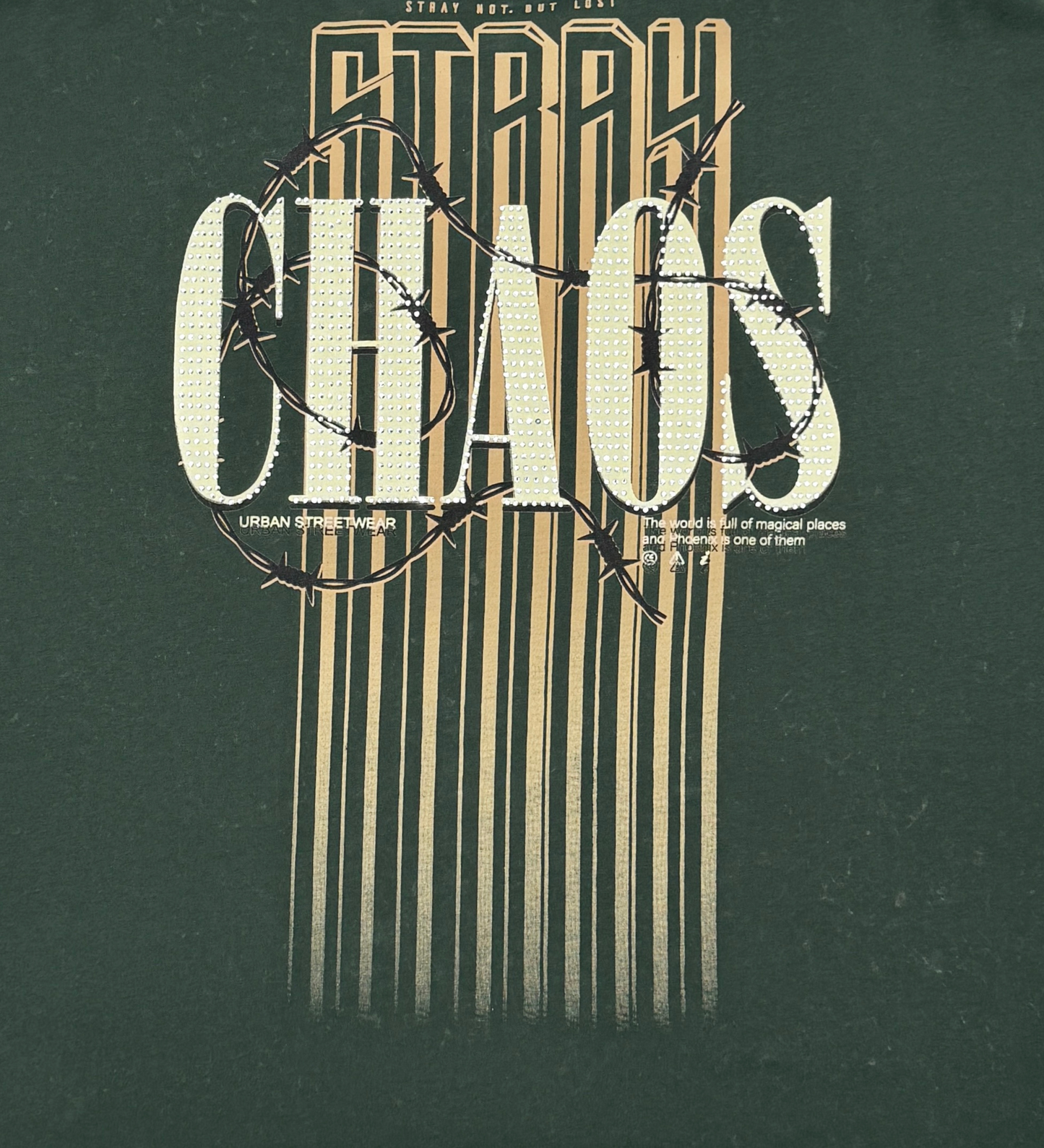 Stray chaos 3/4 sleeve tee