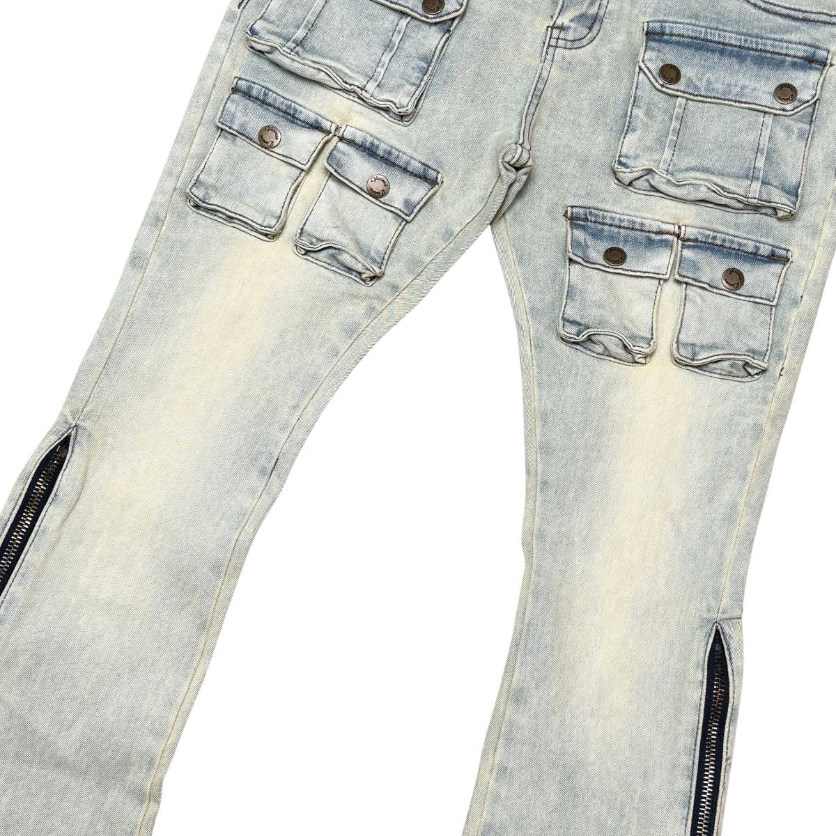 Flared Fit Pant Vintage Indigo by Vicious - 3