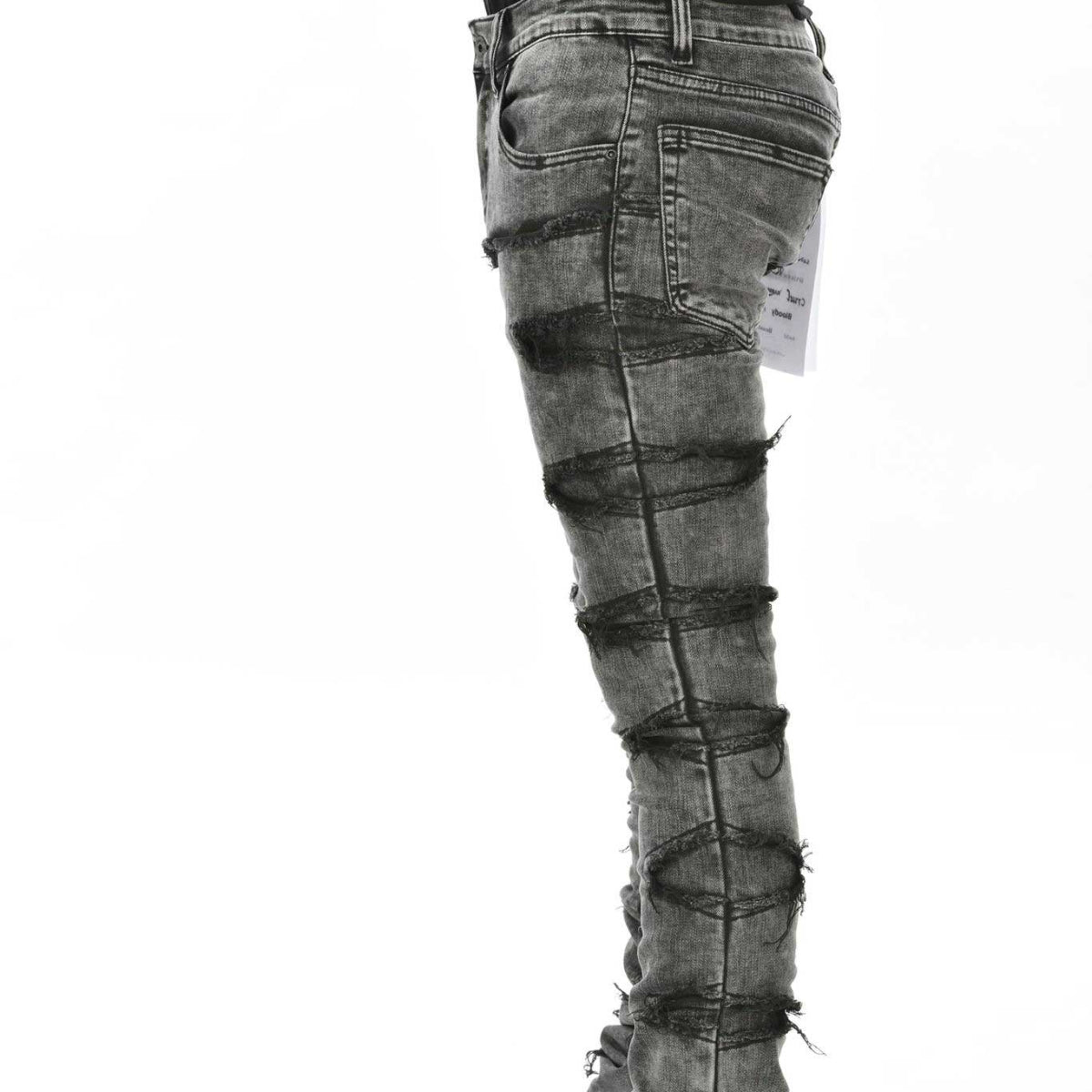 Flared Fit Pant Grey by Vicious - 6