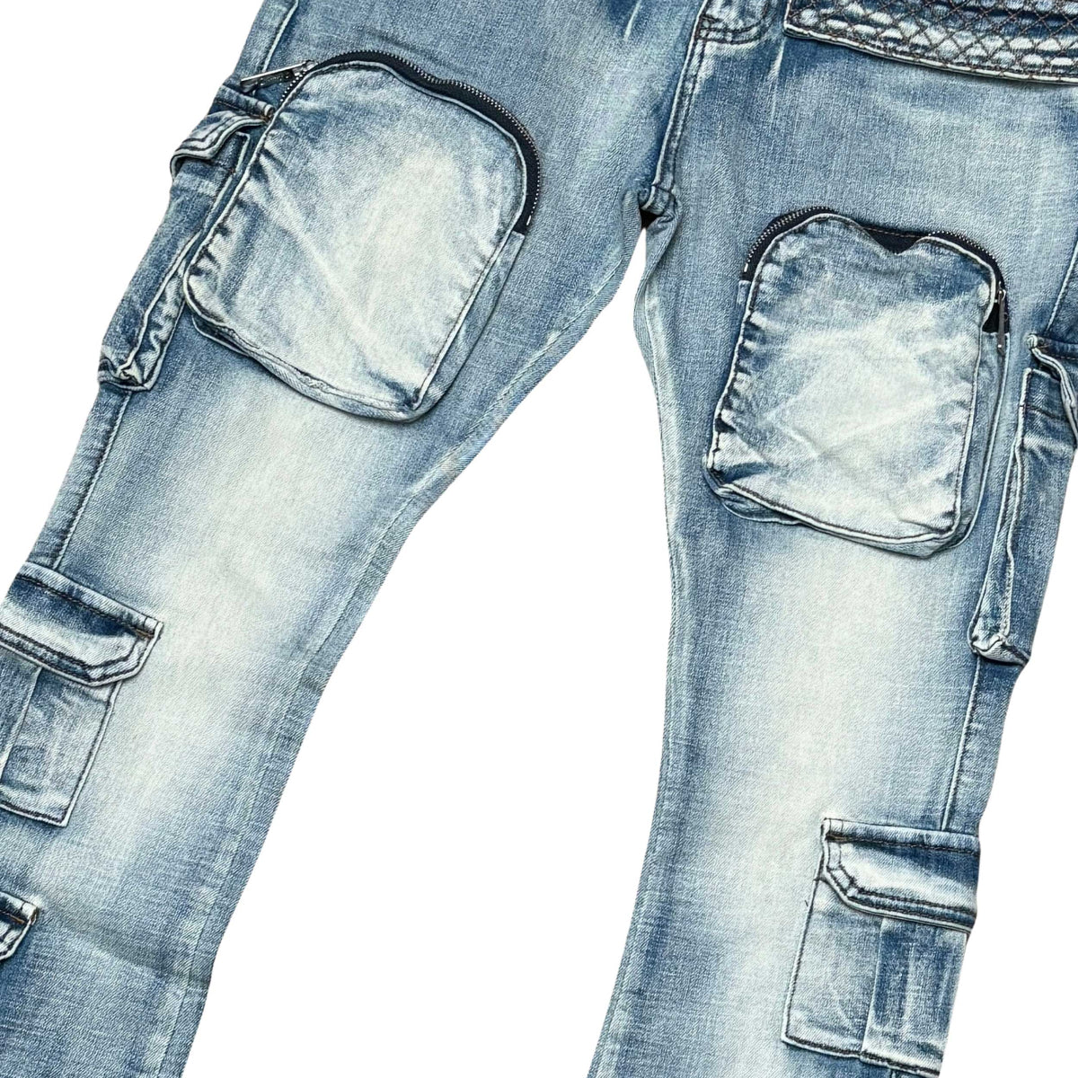 Flared Fit Pant Blue by Vicious - 3