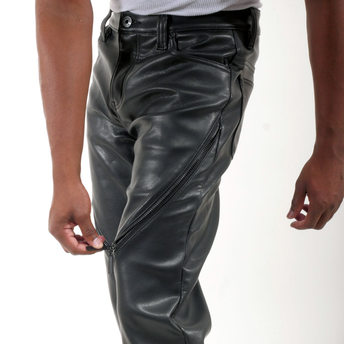 Vicious denim pant Black by Vicious - 3