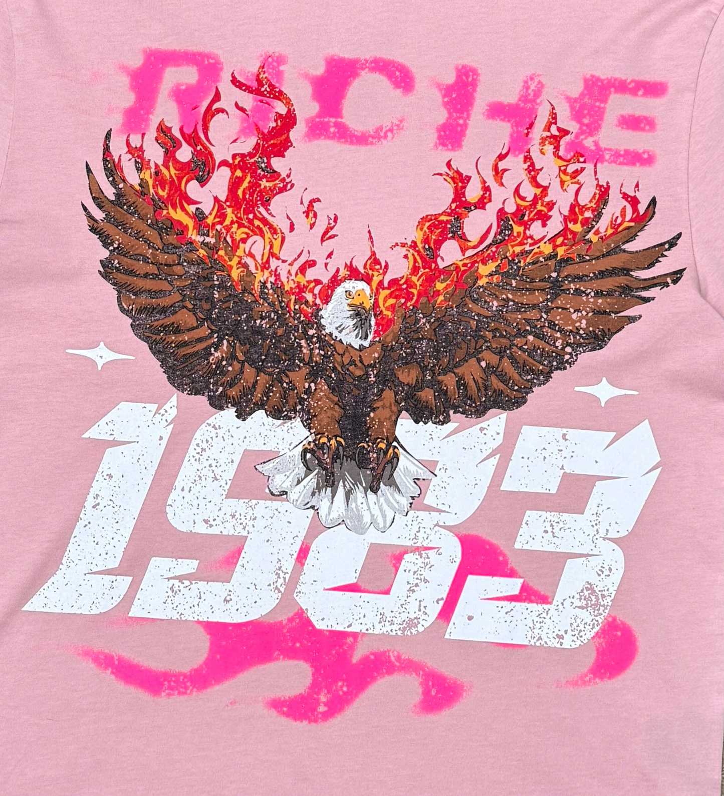 1983 Soar Tee - Pink - 9 | By Vie+Riche | Humen Brand