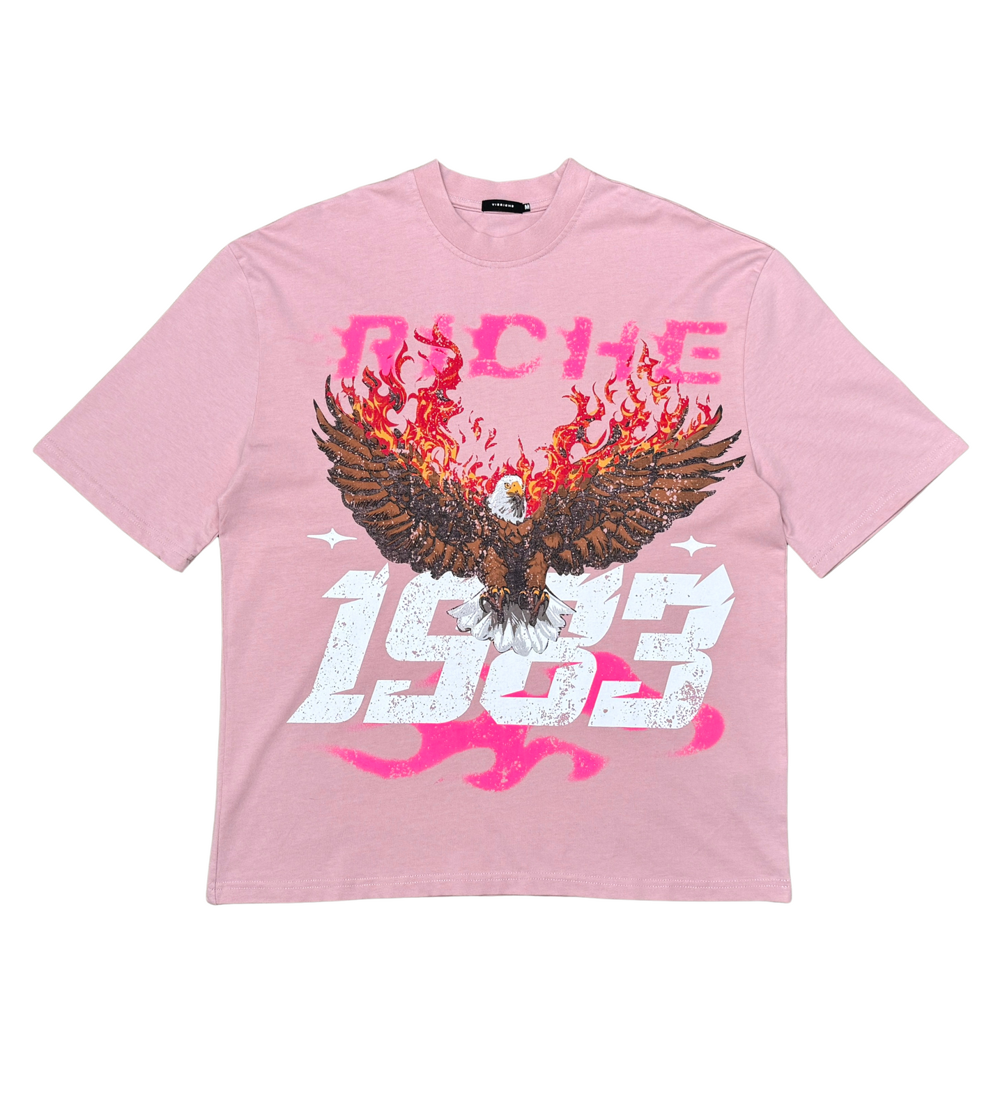 1983 Soar Tee - Pink - 7 | By Vie+Riche | Humen Brand