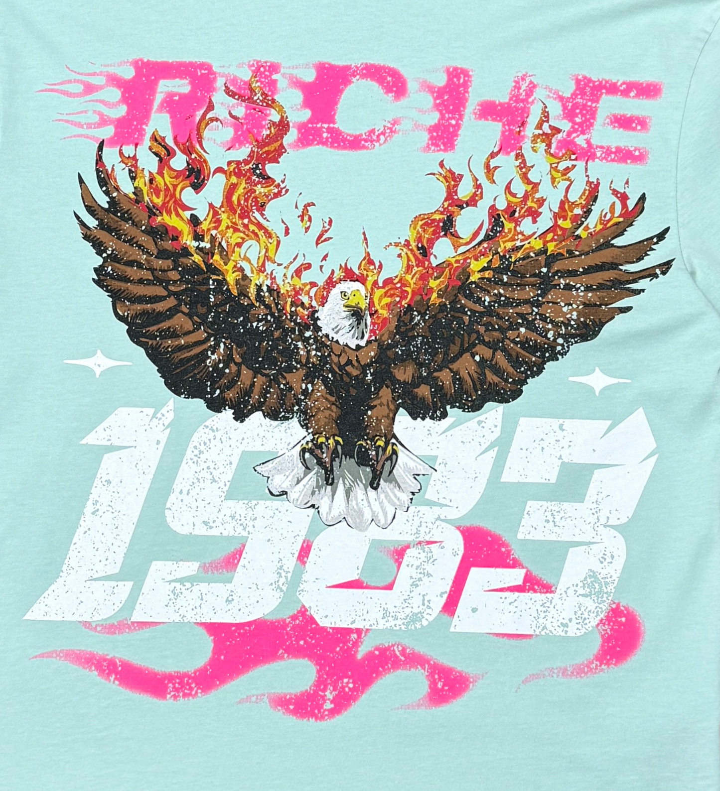 1983 Soar Tee - Green - 4 | By Vie+Riche | Humen Brand
