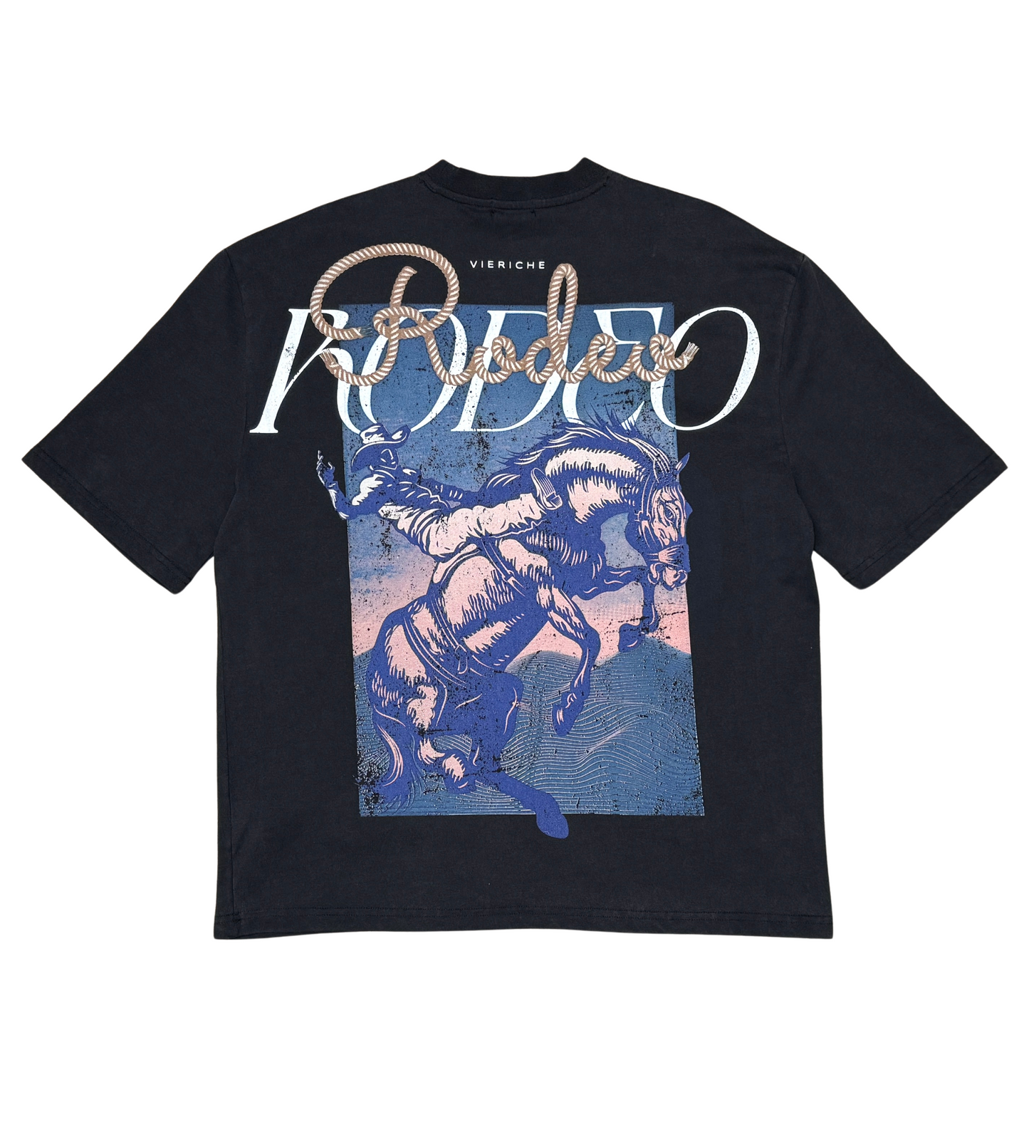 Wild Rodeo Tee - Black - 3 | By Vie+Riche | Humen Brand