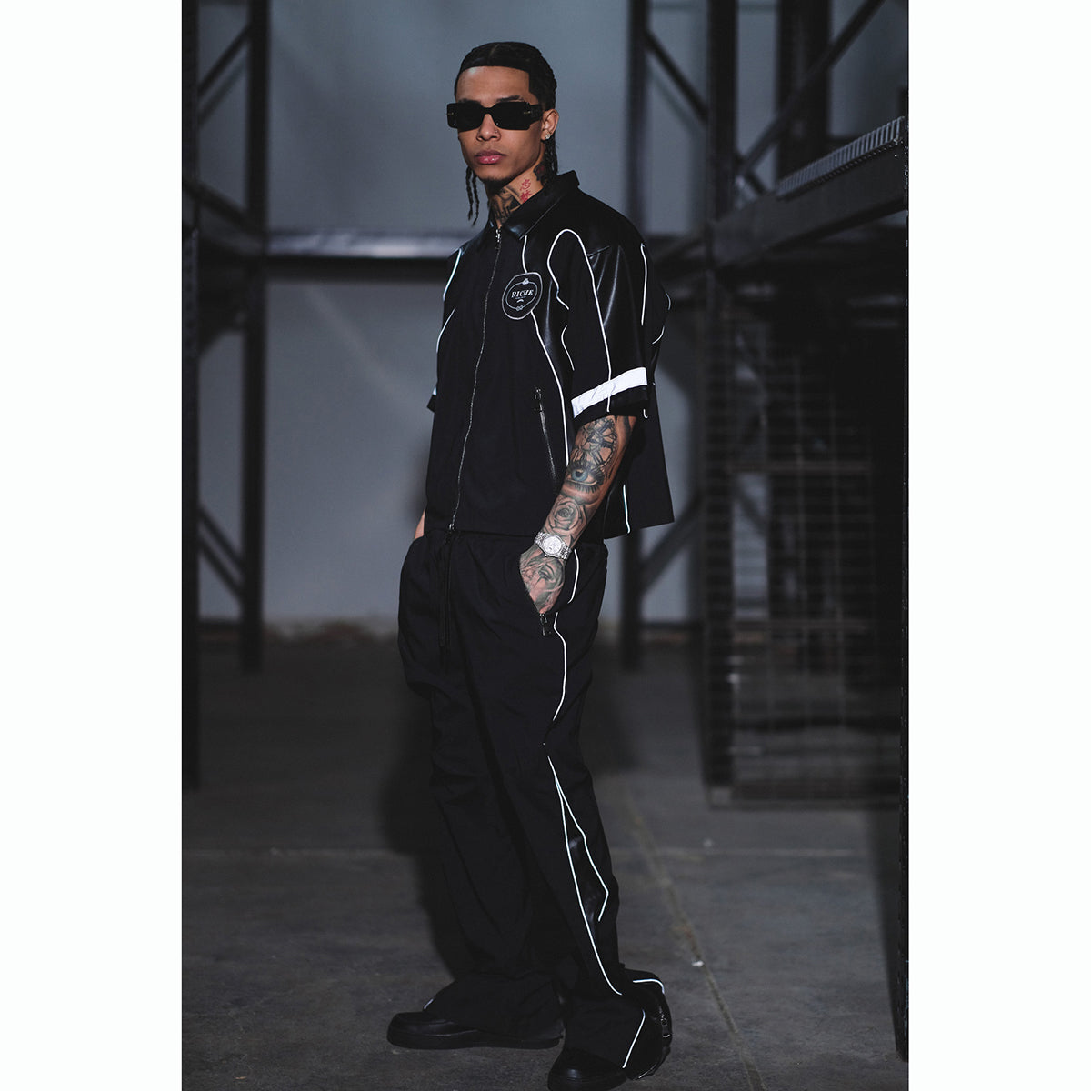 Racer crop set Black by Vie+Riche
- 1