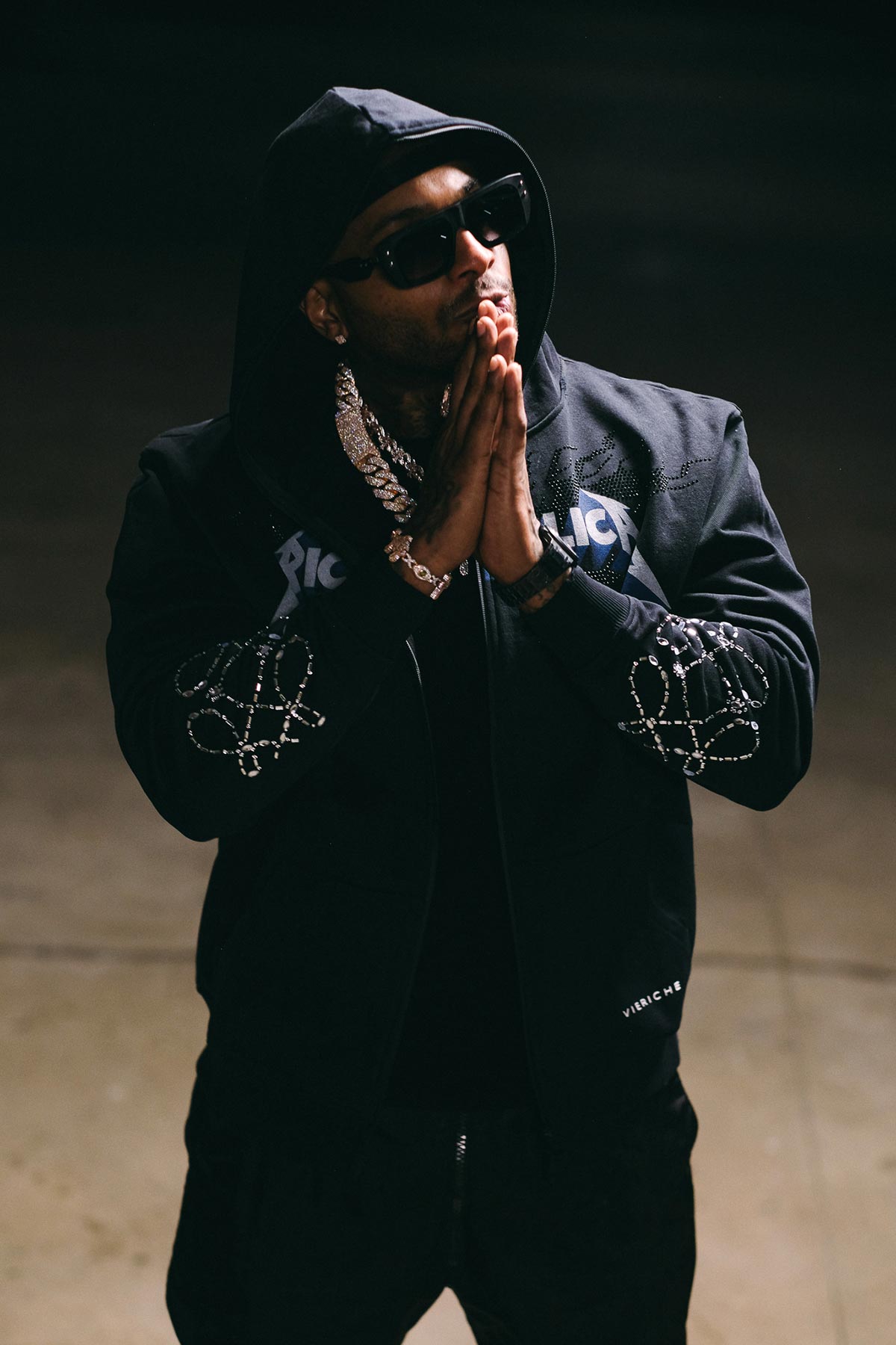 Richetallica hoodie Black by Vie+Riche
- 6