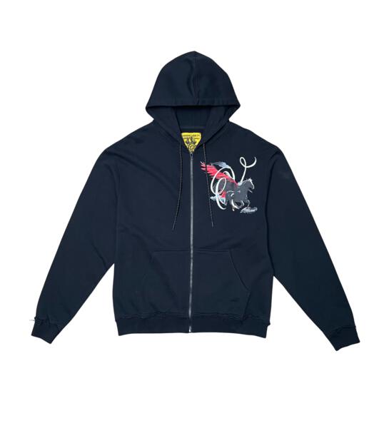 Free your soul vintage zip up hoodie