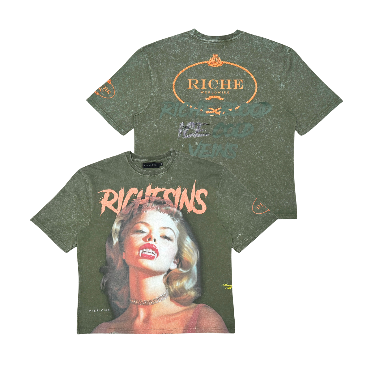 Ice cold veins tee by Vie+Riche, view 7