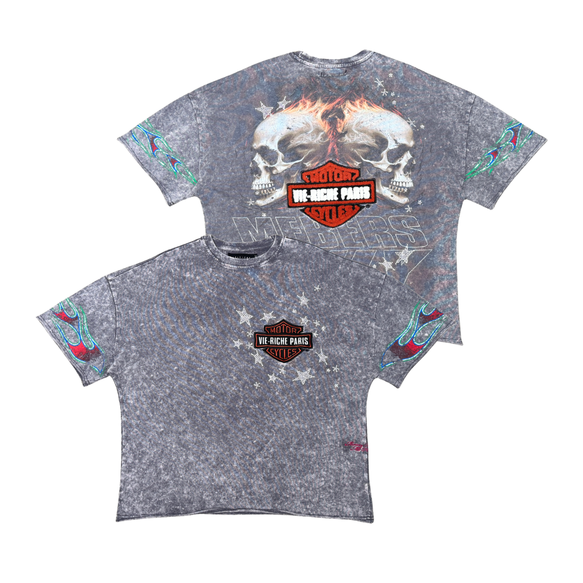 Skullcycle tee by Vie+Riche, view 8