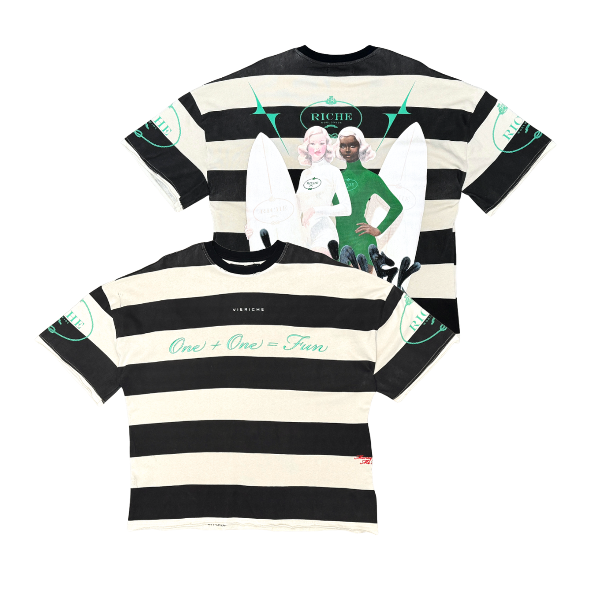 Striped future tee by Vie+Riche, view 16