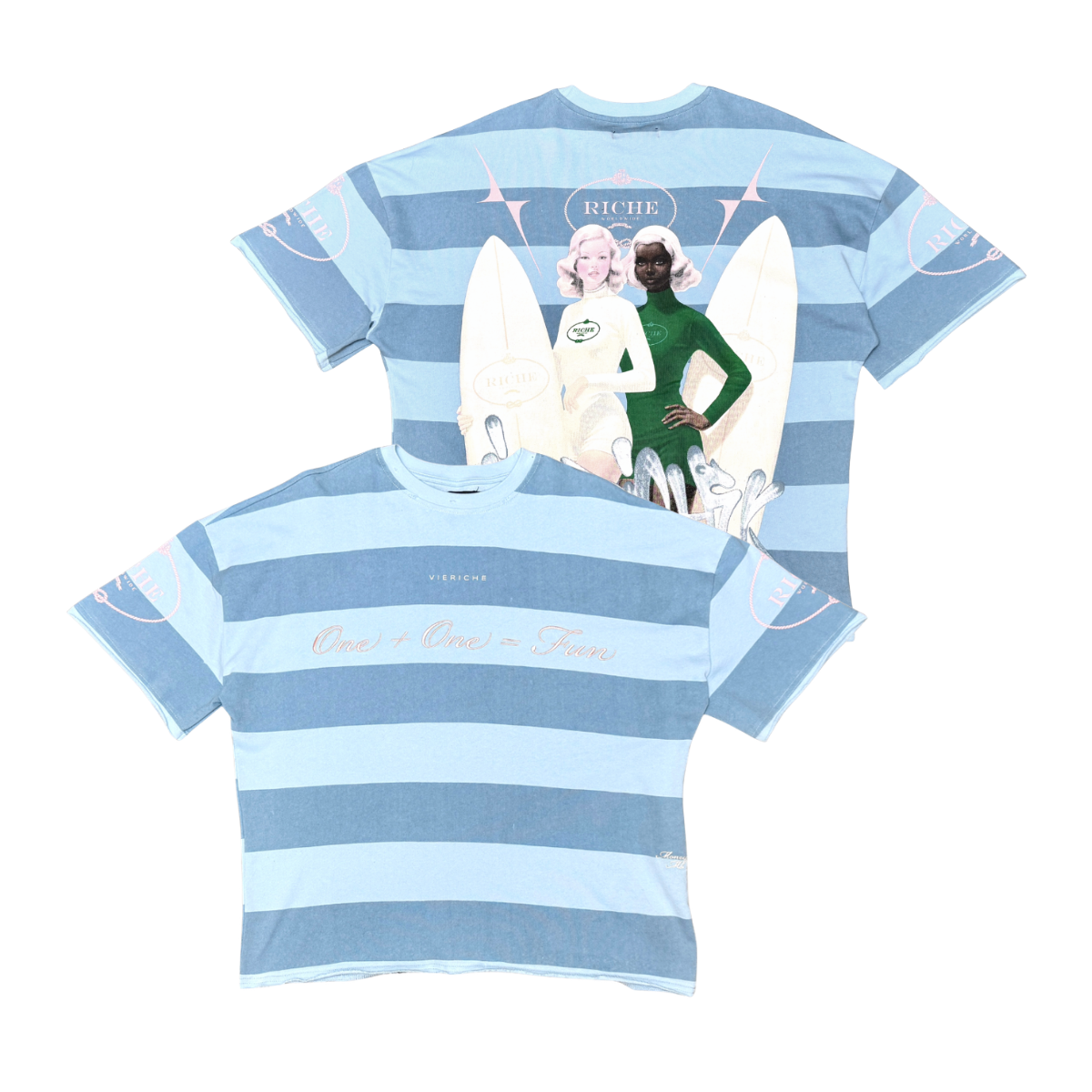 Striped future tee by Vie+Riche, view 8