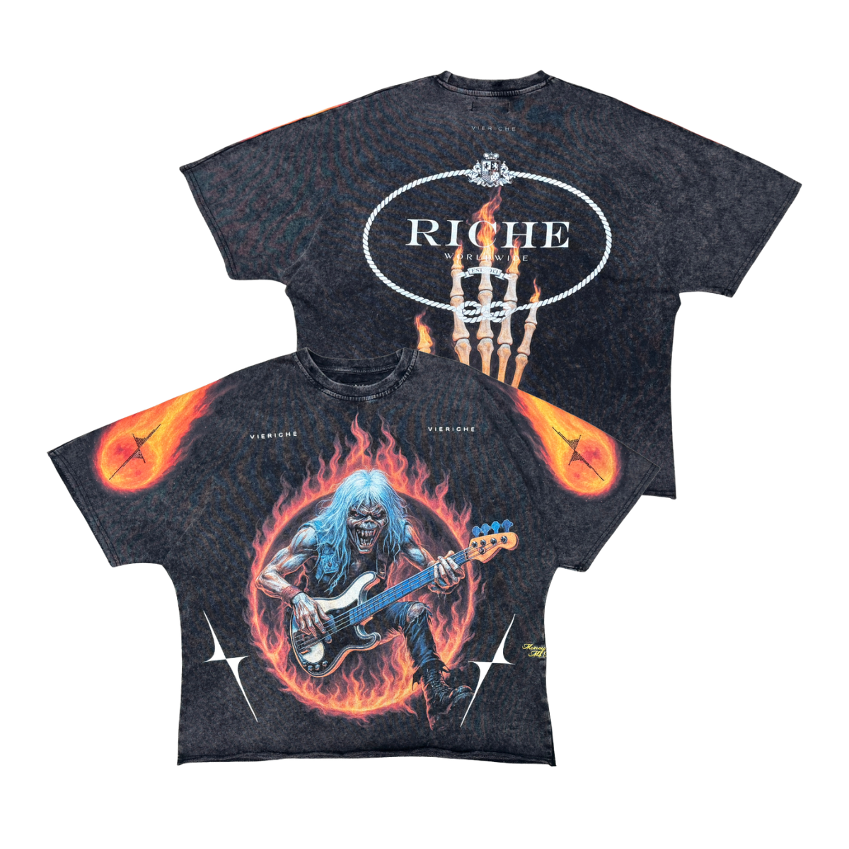 Rockband meteor tee by VIERICHEPARIS, view 8