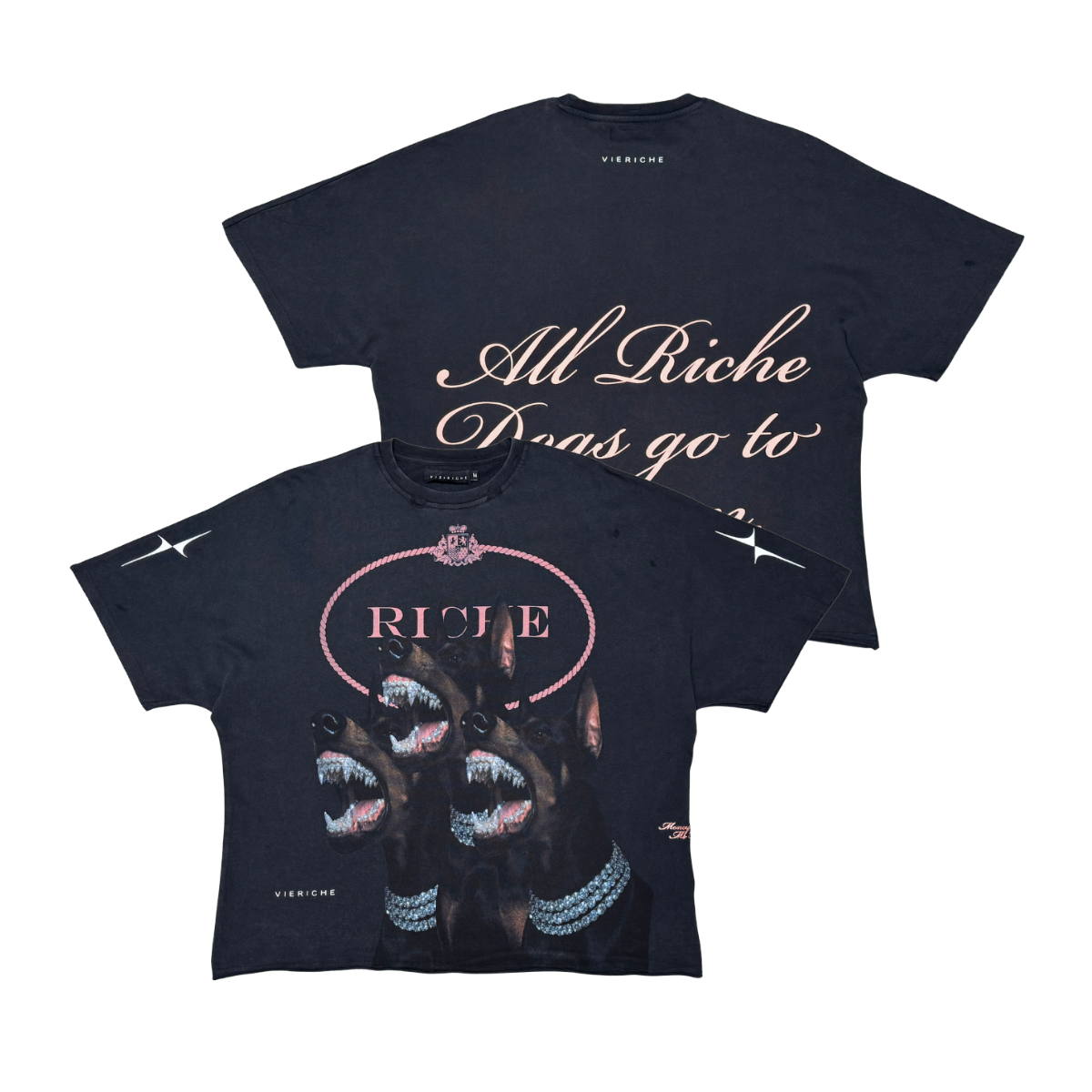 Heavenly dog tee by VIERICHEPARIS, view 8