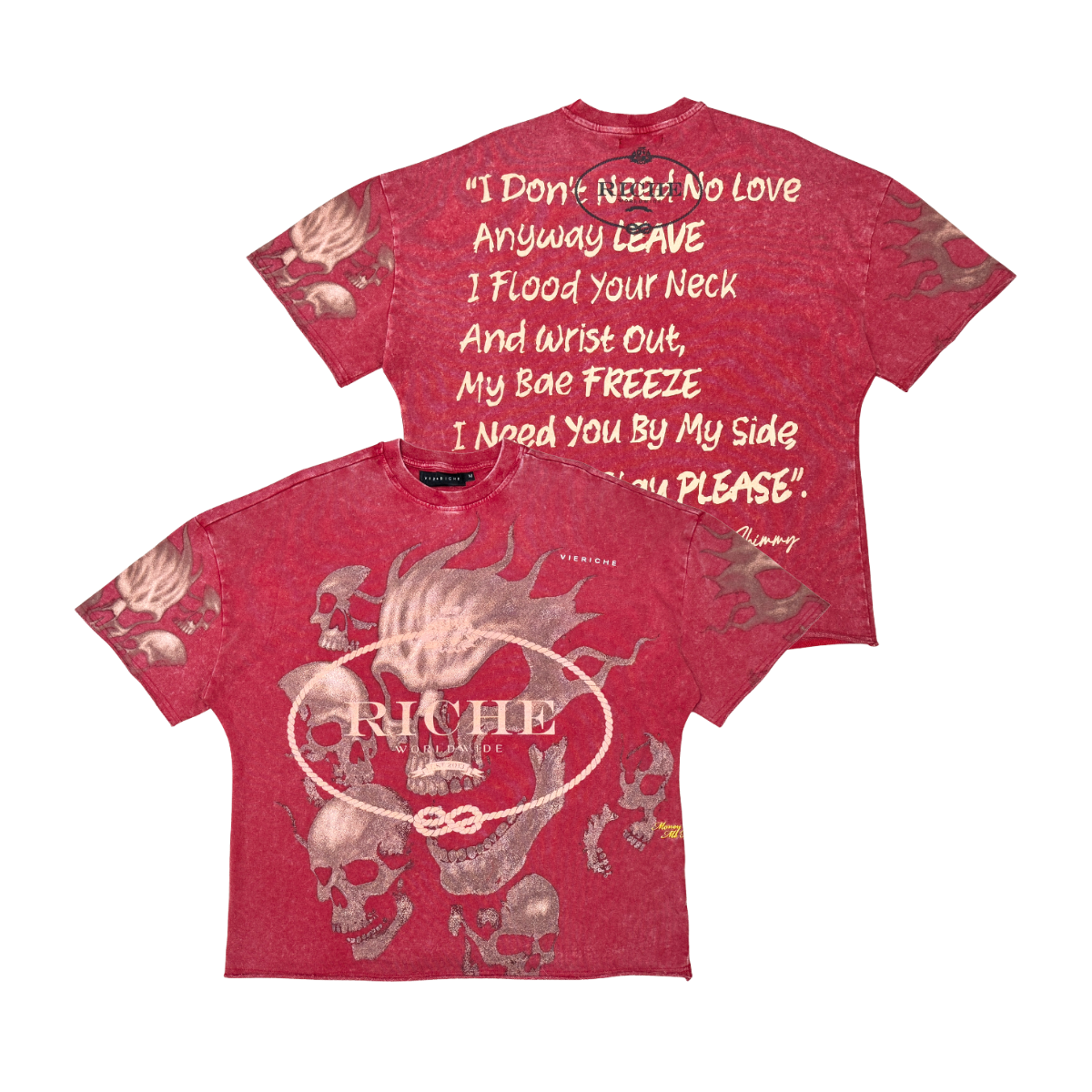 Skull fleet tee
