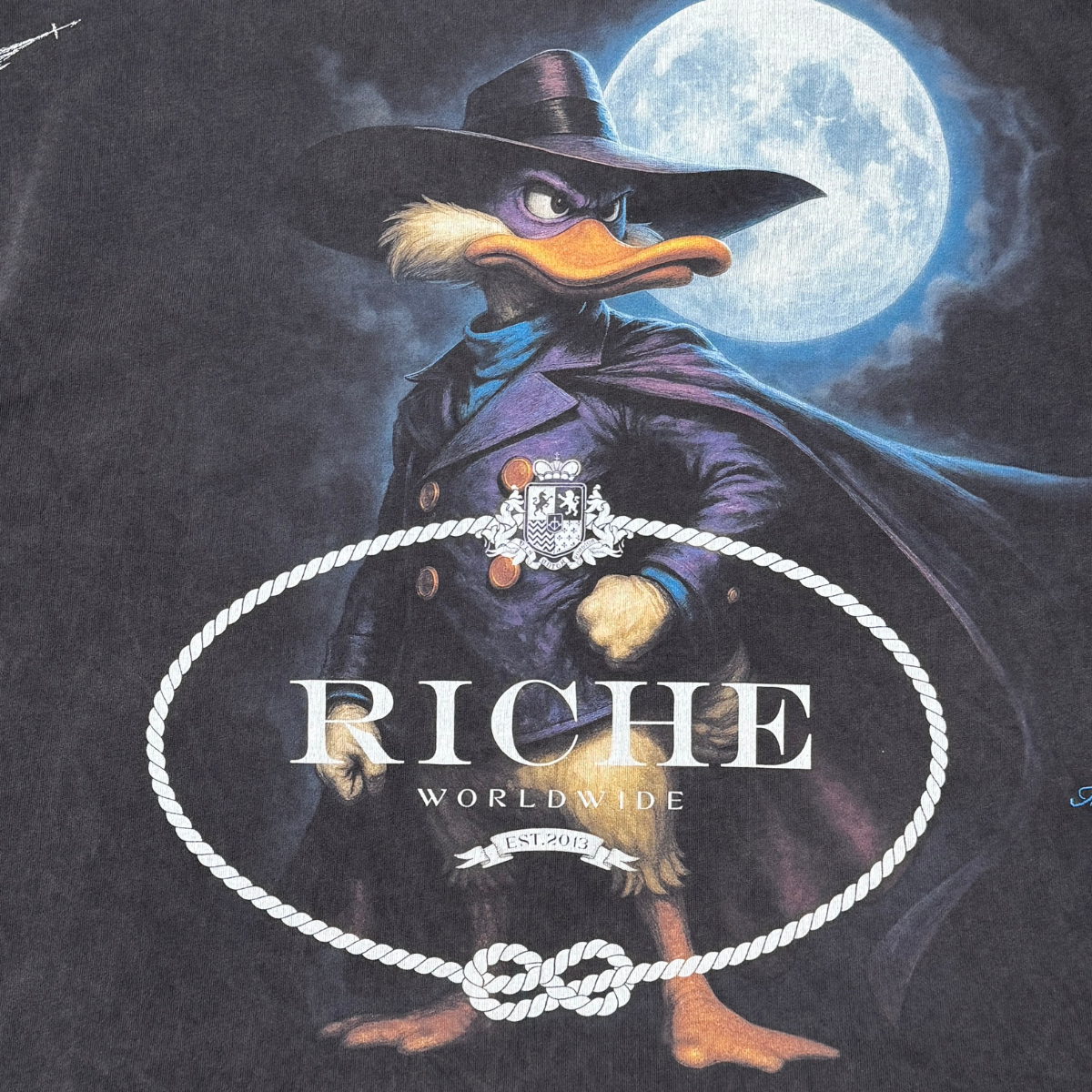 Dwd dark tee by Vie+Riche, view 4