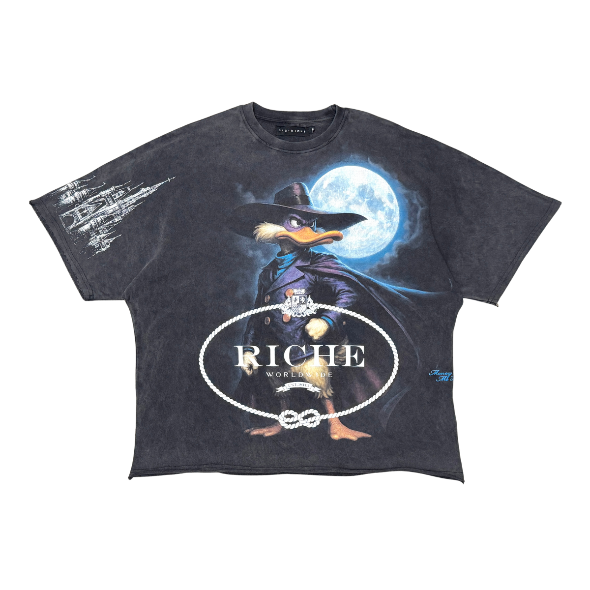 Dwd dark tee by Vie+Riche, view 3