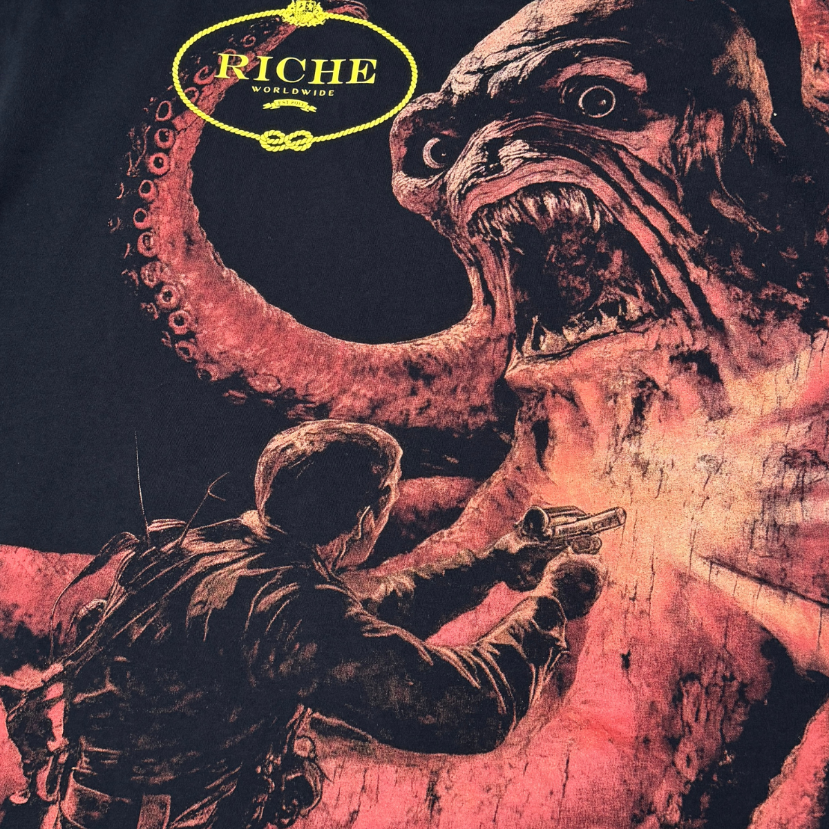 Man vs monster tee by Vie+Riche, view 4