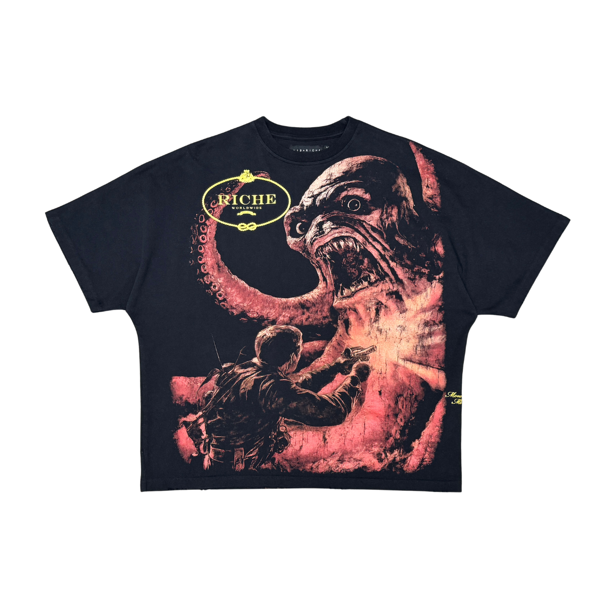 Man vs monster tee by Vie+Riche, view 3