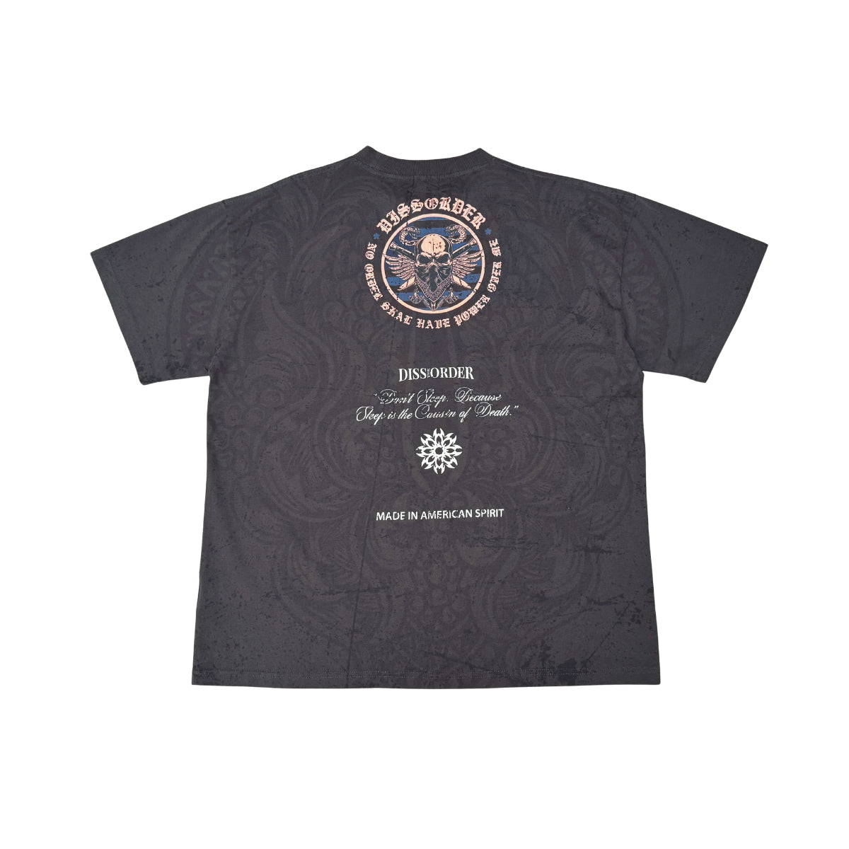 No power over me tee by Dissorder, view 4