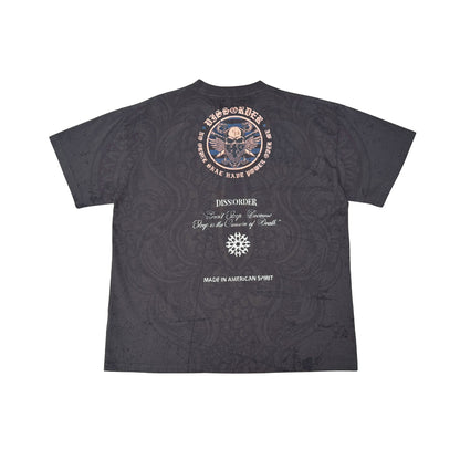 No Power Over Me Tee Charcoal by Dissorder - 2