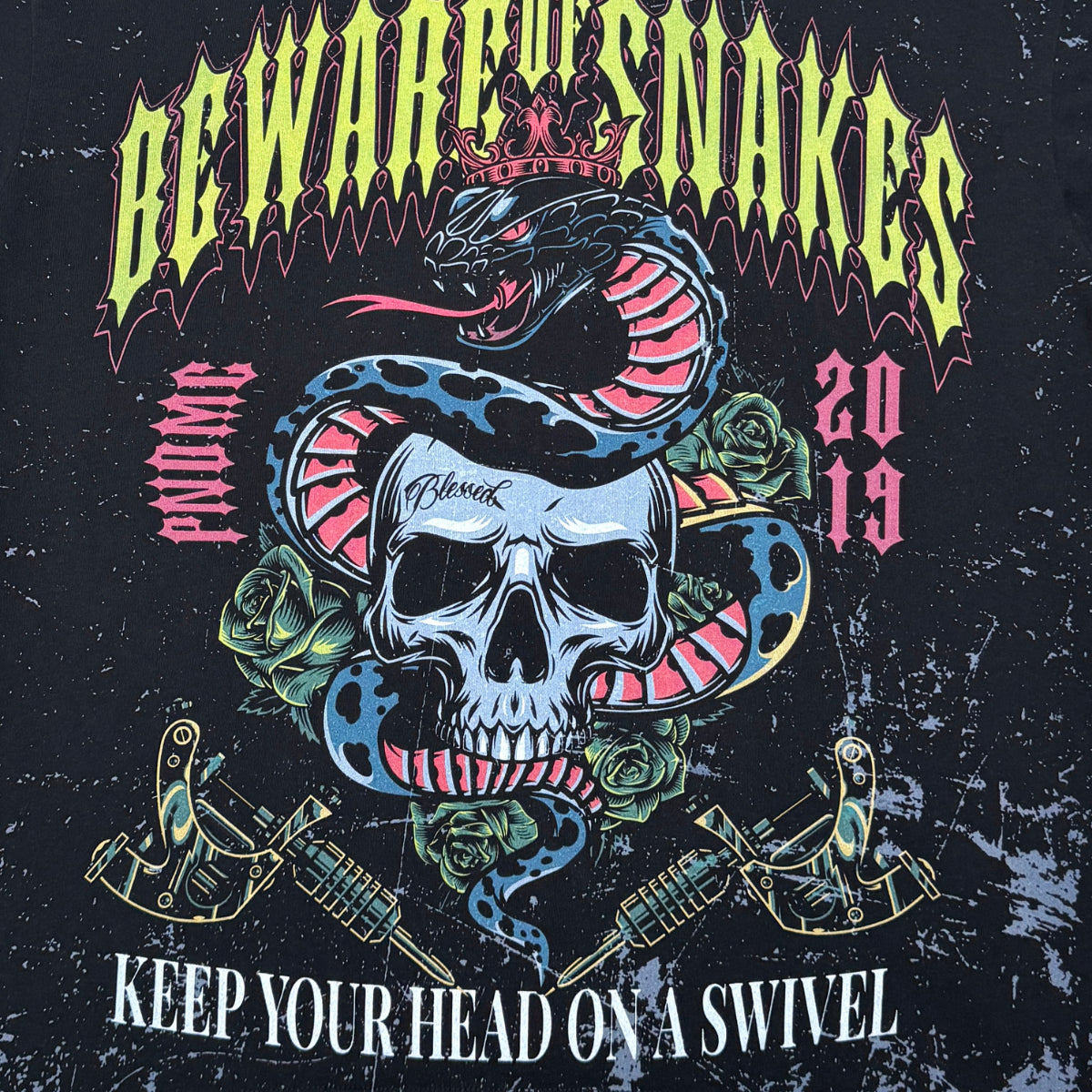 Beware tee by Dissorder, view 5
