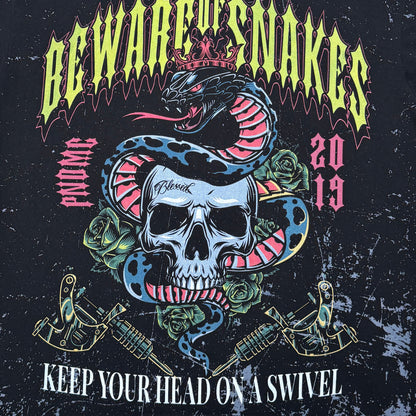 Beware Tee Black by Dissorder - 2
