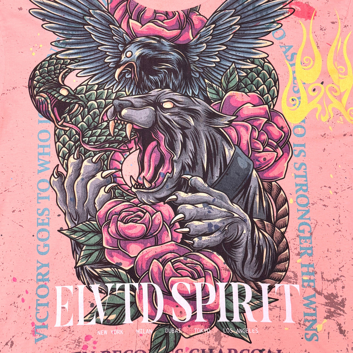 Elevated spirit tee by Dissorder, view 5
