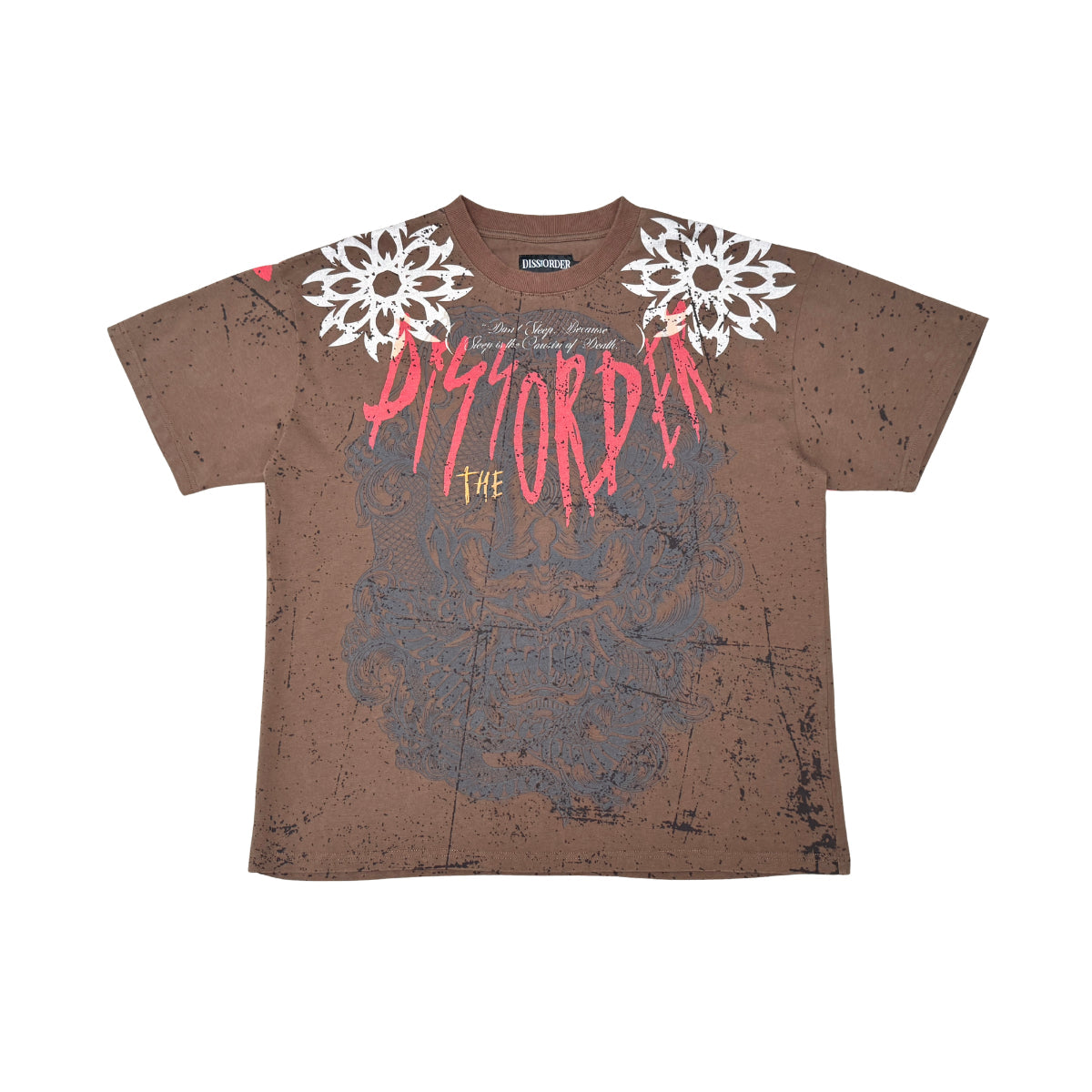 Serpent skull tee by Dissorder, view 8