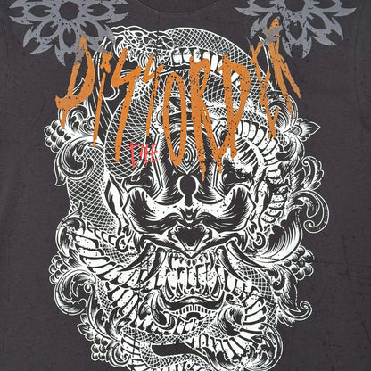 Serpent skull tee