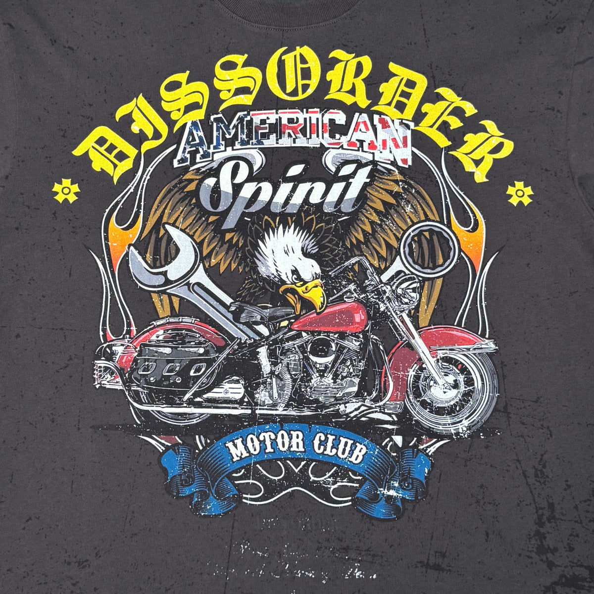 Dissorder Motor club Tee Charcoal by Dissorder - 3