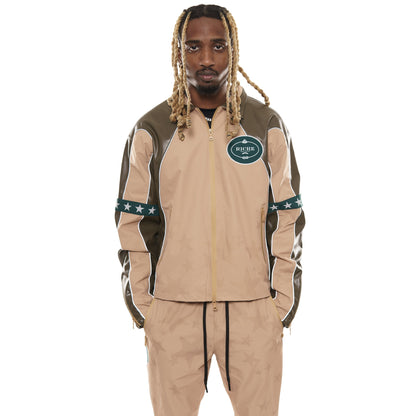 Star studded nylon jacket set By Vie+Riche-7