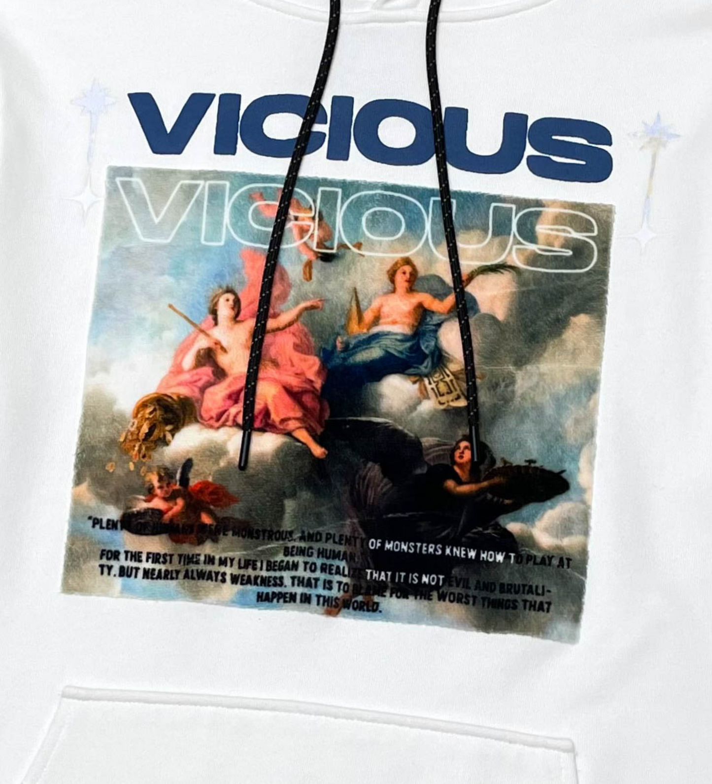In the Clouds Hoodie - White | Vicious _4