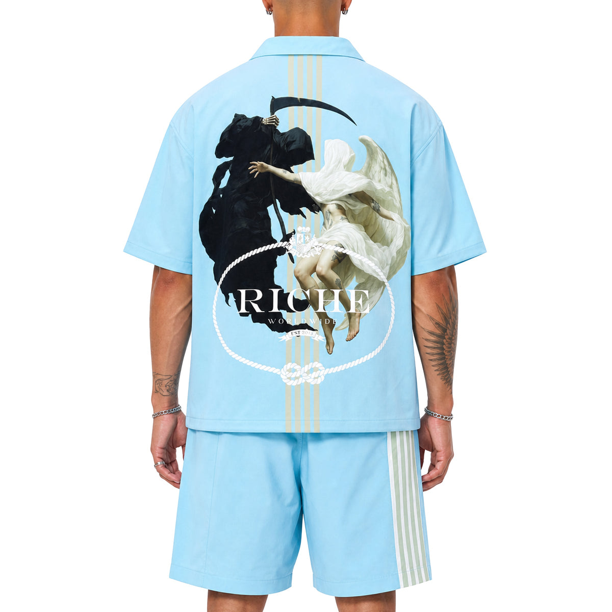 Goated shirt short set by Vie+Riche, view 2
