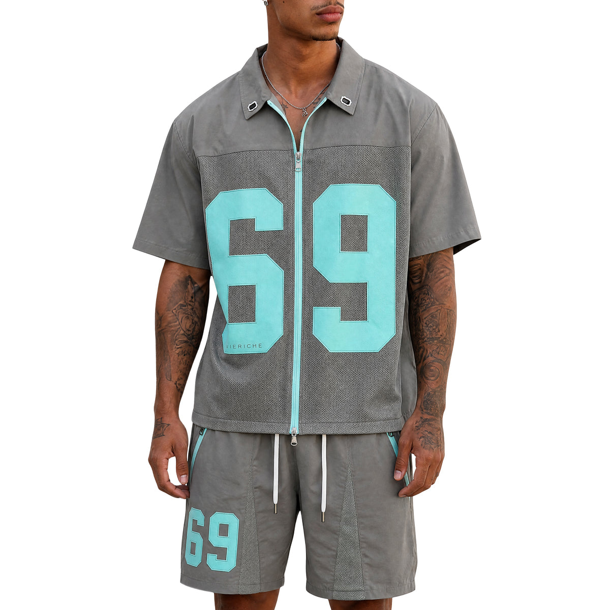 Goated shirt short set by Vie+Riche, view 10