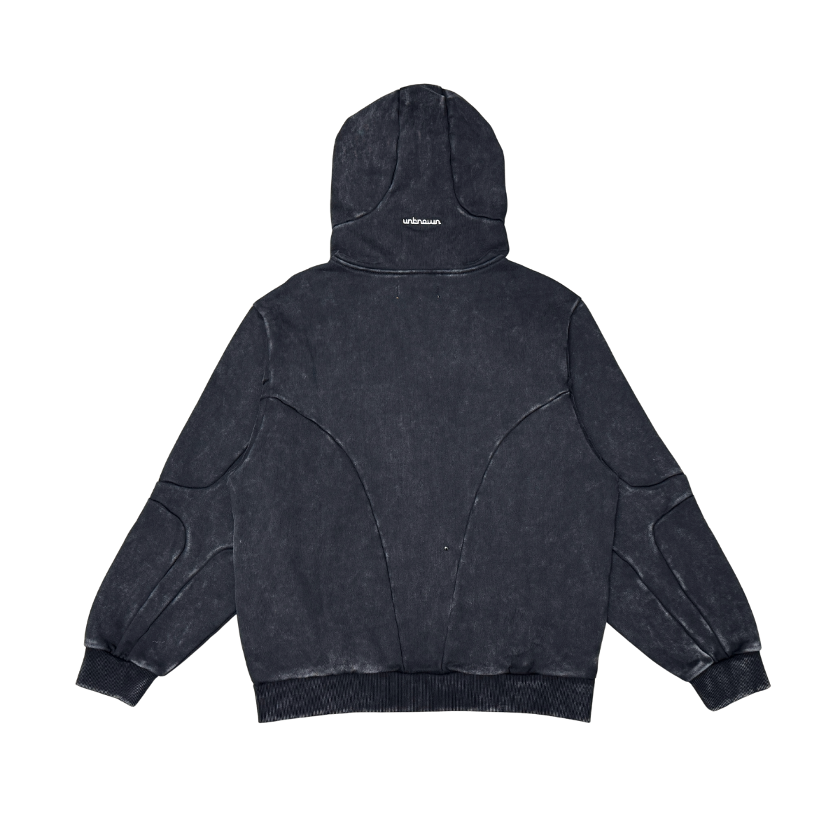 Unknown Winged Rivet Zip Hoodie by Unknown, view 6