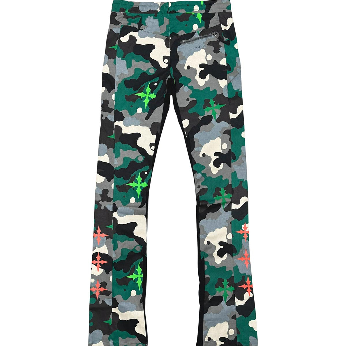 Elongated bootcut cargo