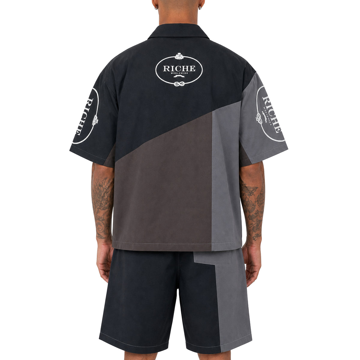Monoblock jacket short set by Vie+Riche, view 2