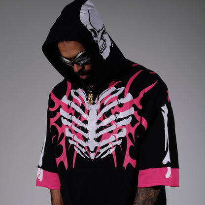 Xray short sleeve hoodie