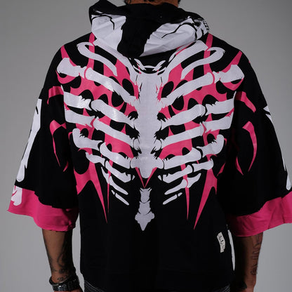 Xray short sleeve hoodie