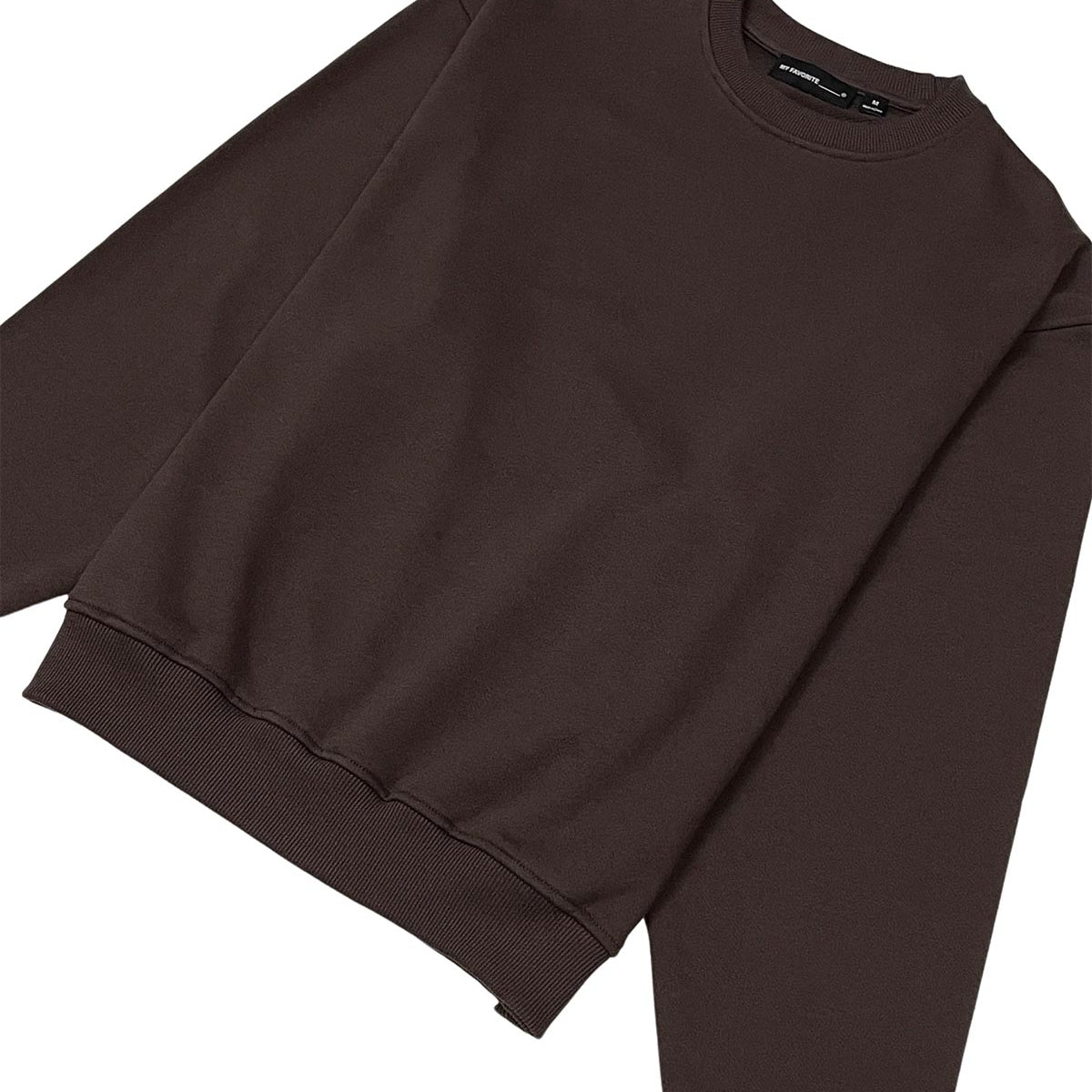 French terry crewneck sweater by My Favorite, view 22