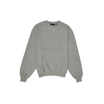 French terry crewneck sweater