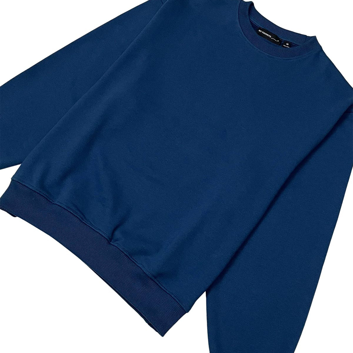 French terry crewneck sweater by My Favorite, view 24